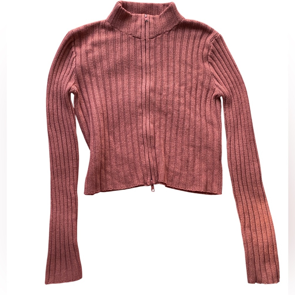 Pink long sleeve sweater